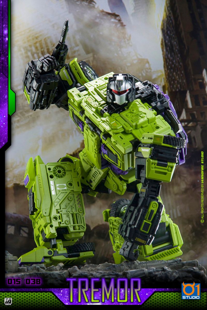 01S03B Tremor (MP Long Haul) In-Hand Images of 01 Studio